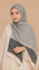 Desert Mosaic | Lawn Printed Hijab