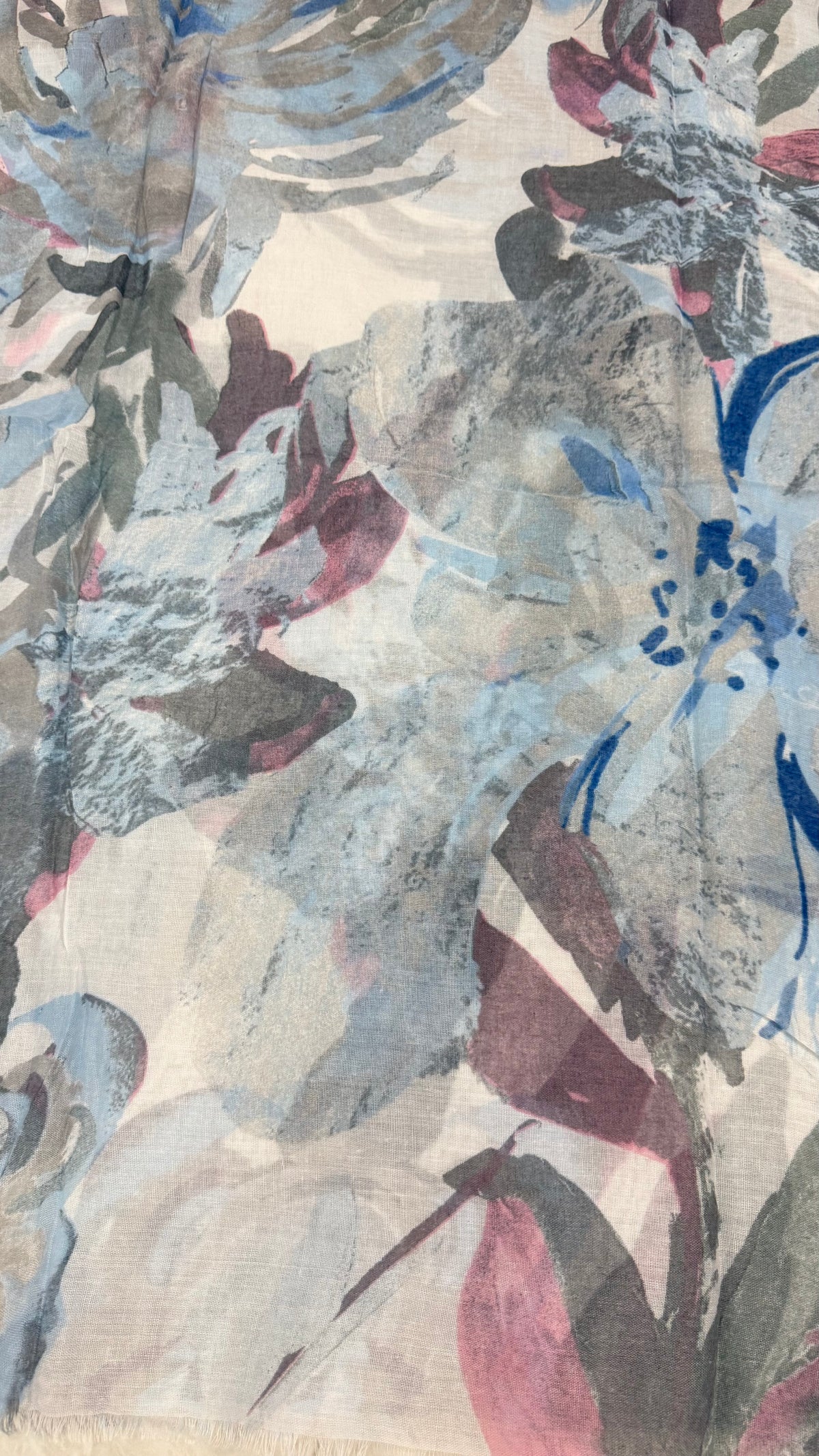 Smoky Bloom | Lawn Printed Hijab