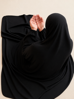 Modest Namaz Chaddar – Full Coverage Prayer Gown (Black)