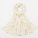 Soft Rib Jersey Hijabs | Off White