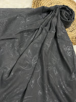 Ethereal Bloom Turkish lawn -Grey
