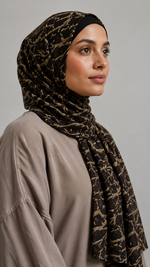 EarthBound | Brown | Lawn Printed Hijab