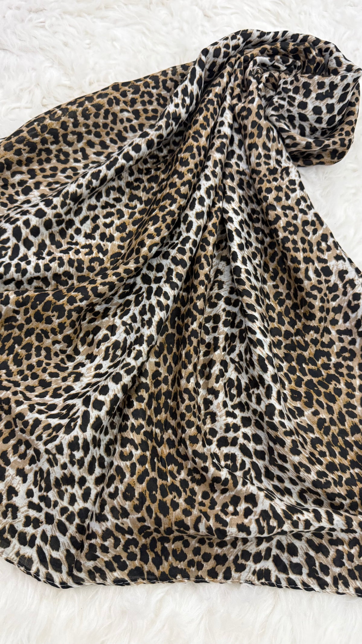 Trendy Cheetah | Lawn Printed Hijab