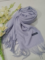 Winter Cashmere Hijab | Light Purple