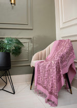 Classic Kashmiri Wrap | Blush Rose