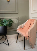 Twin Tone Wool | Peach Nude × Soft Sand