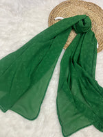 Monogram Georgette | LV | Green