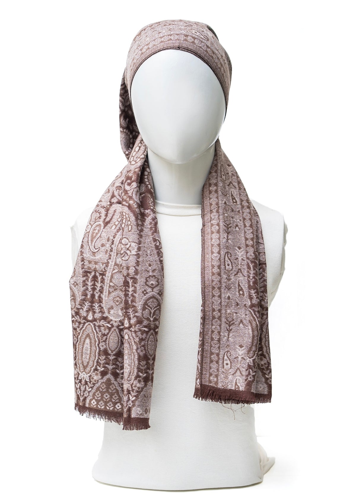 Vintage Loom | Brown Taupe Paisley