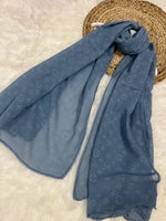 Monogram Georgette | LV | Denim