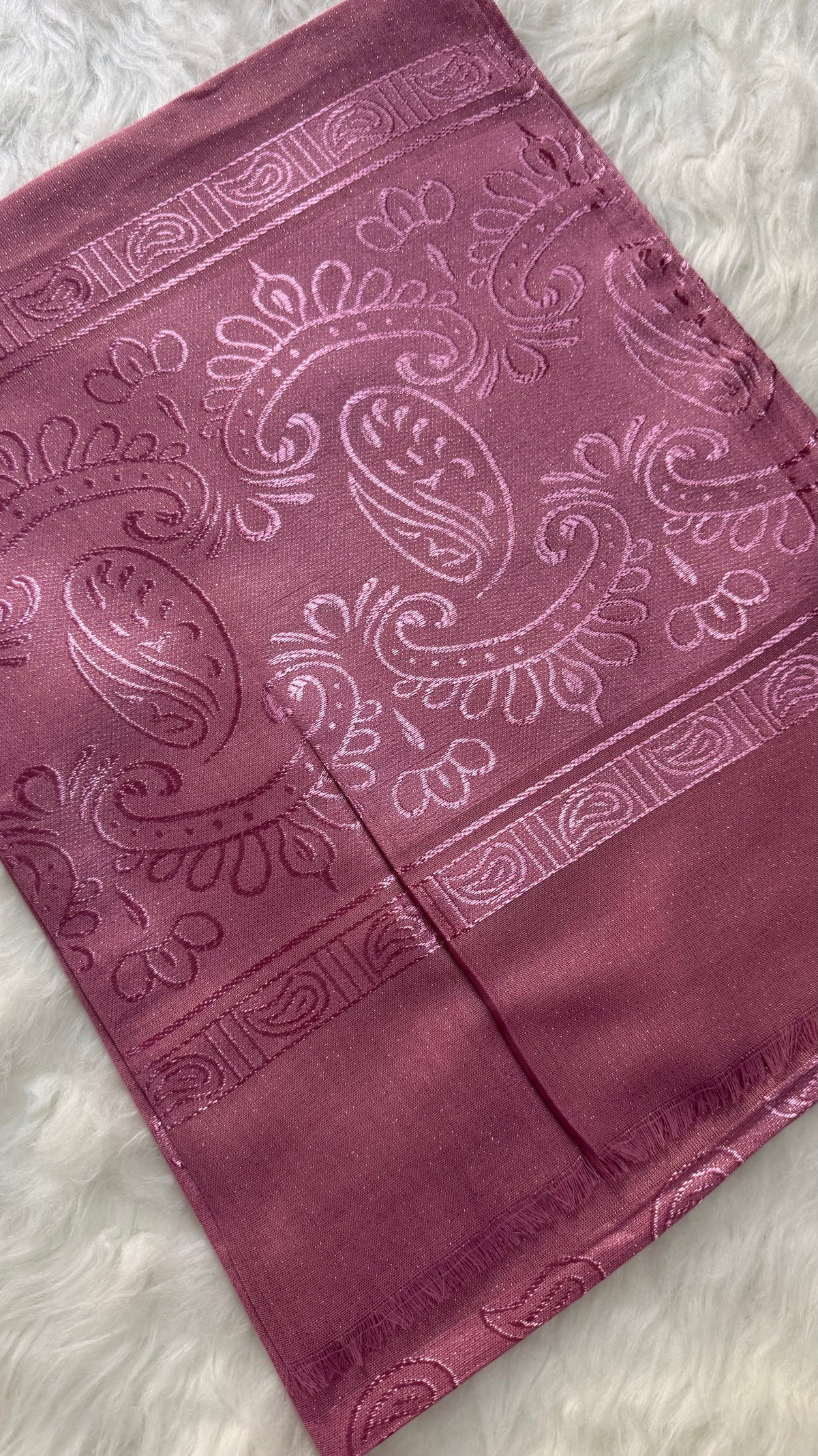 Royale Lawn Jacquard | Dusty Rose Pink