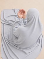Modest Namaz Chaddar – Full Coverage Prayer Gown (White)