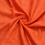 Lawn Full Sequins Hijab | Orange