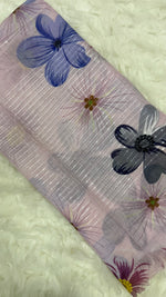 Sequins Bloom Pearl | Lawn Printed Hijab with Sequins