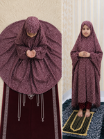 Kids Namaz Gown | Print 04