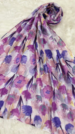 Violet Garden | Lawn Printed Hijab