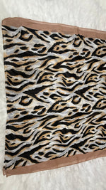 Safari Mocha Taupe | Lawn Printed Hijab