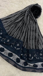 Midnight Blue | Lawn Printed Hijab