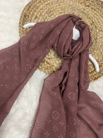 Monogram Georgette | LV | Nude