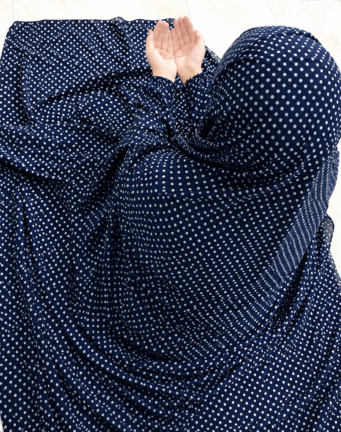 Modest Namaz Chaddar – Full Coverage Prayer Gown 92(Black)
