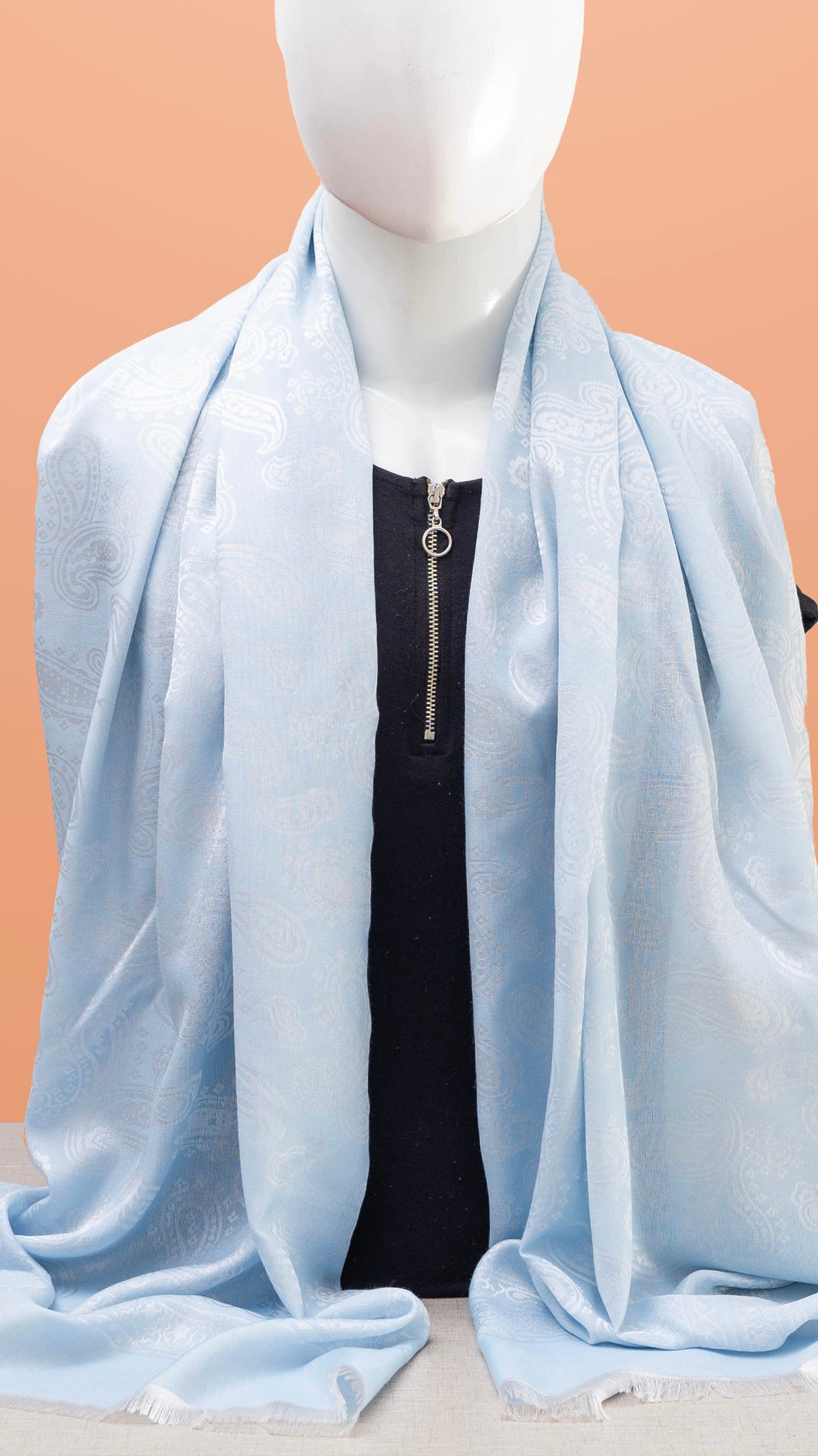 Regal Paisley | Frost Sky