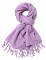 Winter Cashmere Wool Hijab | Lilac