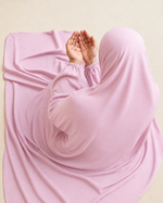 Modest Namaz Chaddar – Full Coverage Prayer Gown (Baby Pink)