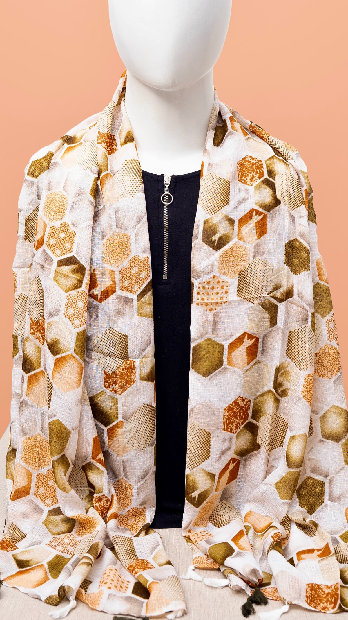 HexaBloom Hijabs | Olive Nectar