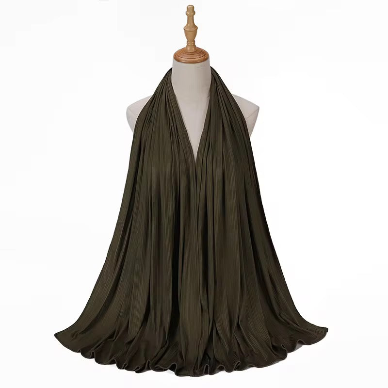 Soft Rib Jersey Hijabs | Army