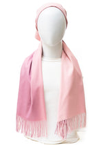 Twin Tone Wool | Petal Pink × Warm Peach