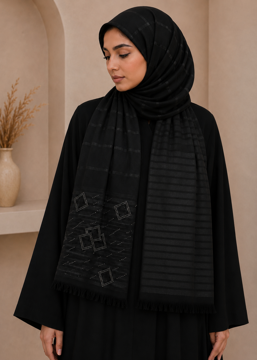 Zarqa Noir | Squares Knot