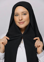 Instant Magnet Hijab | Classic Black