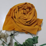 Mustard Yellow Georgette