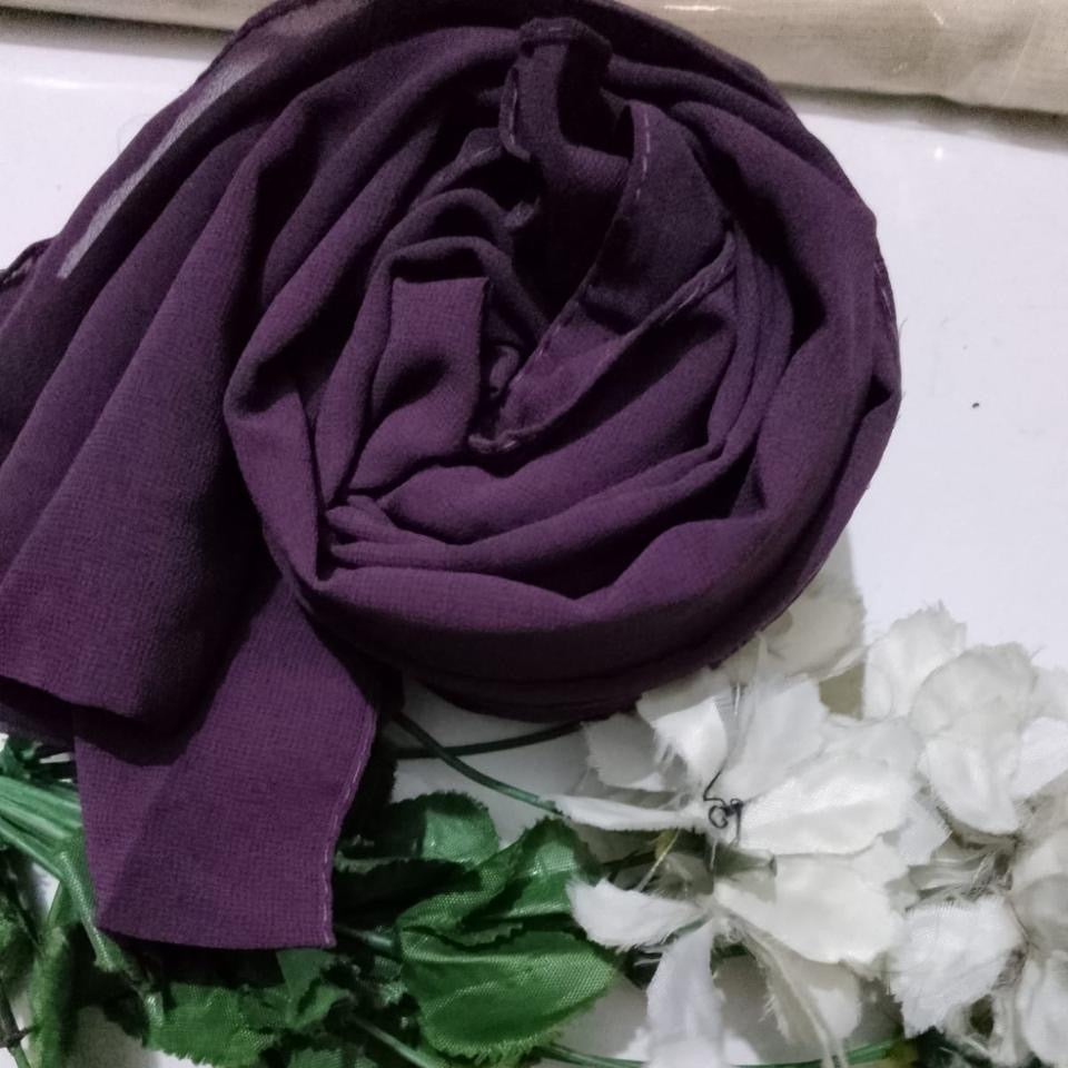 Purple Georgette