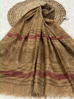 Turkish Floral Shimmer - Olive Gold