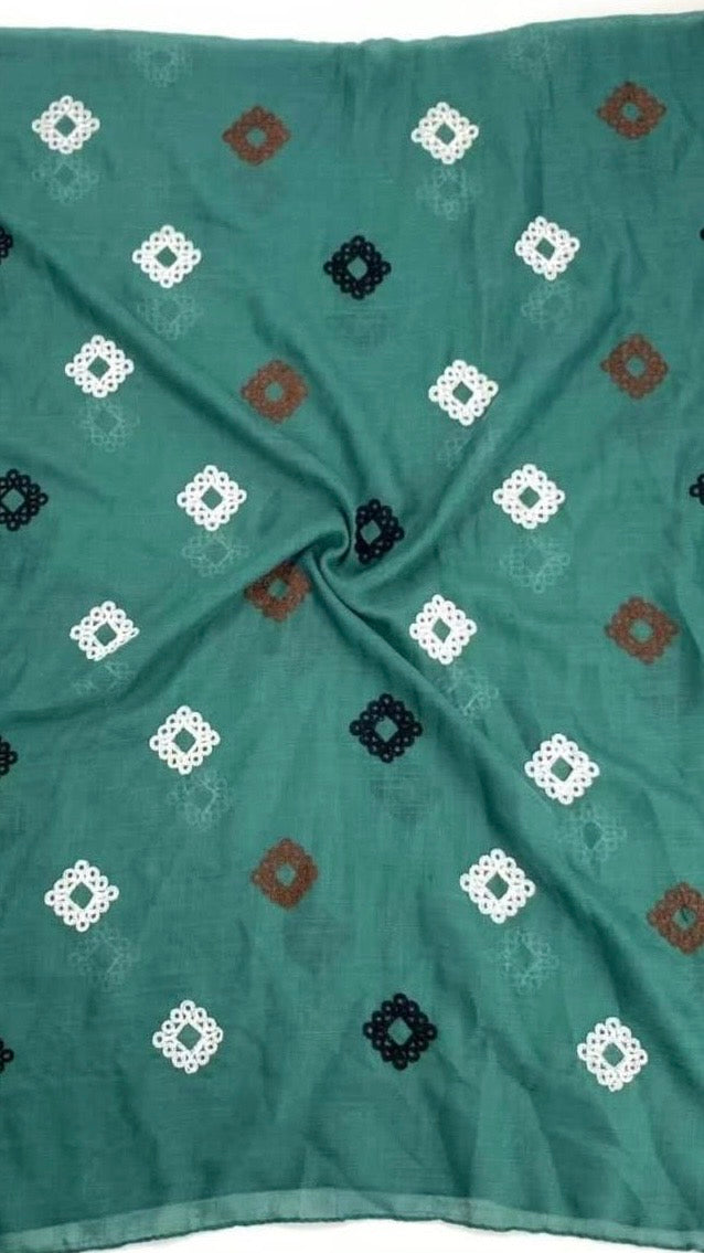 Zari Daira Hijabs | Green