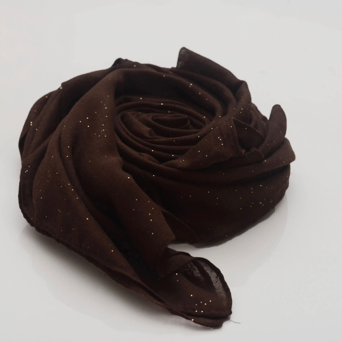 Moonlit | Shimmer Hijab | Dark Brown