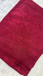 Royale Lawn Jacquard | Deep Wine