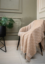 Branded Monogram Wool (Tagged)| Soft Sand Beige