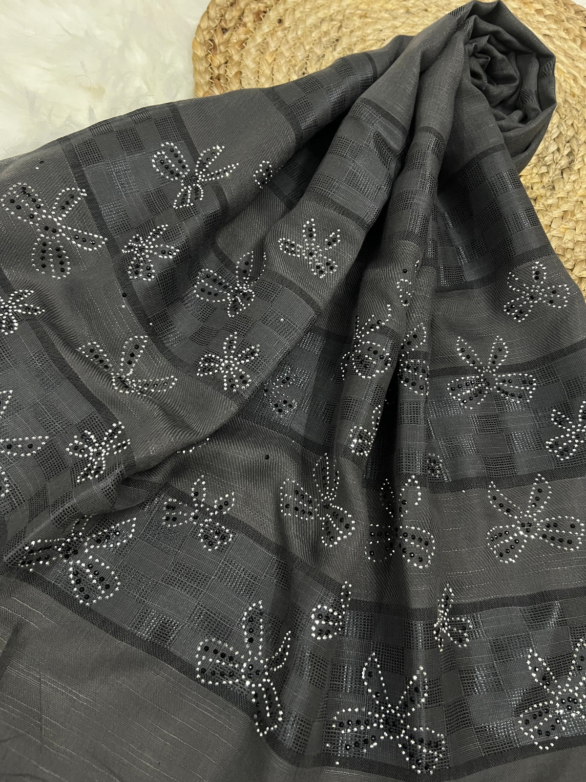 Rubaab Bows - Charcoal Gray