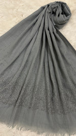 Lawn Stone Drop Hijab | Grey