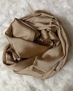 Luxe Crinkle Silk - sandy-bronze