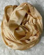 Luxe Crinkle Silk - Honey Gold